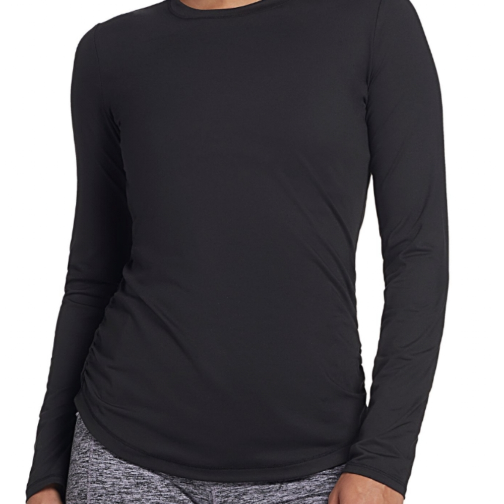 Calia by Carrie Underwood Flow LS Ruched T